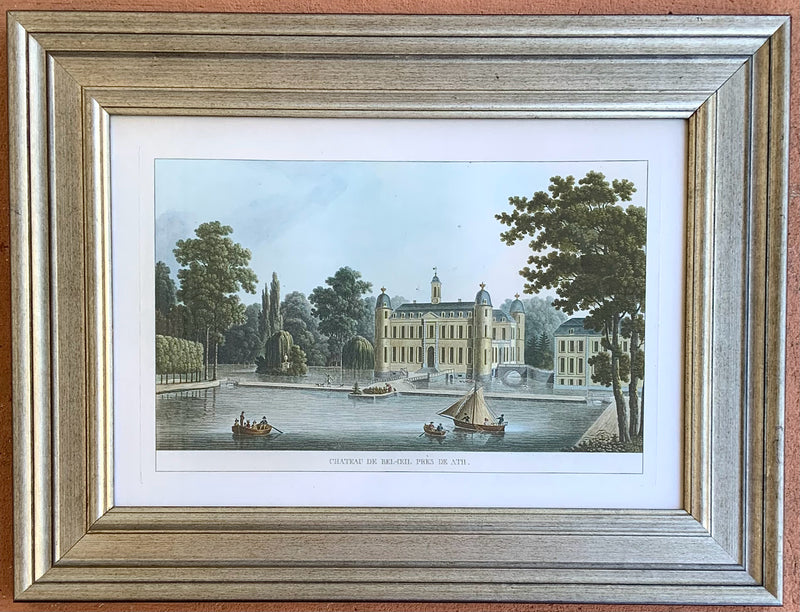 Pair of French Palace Engravings