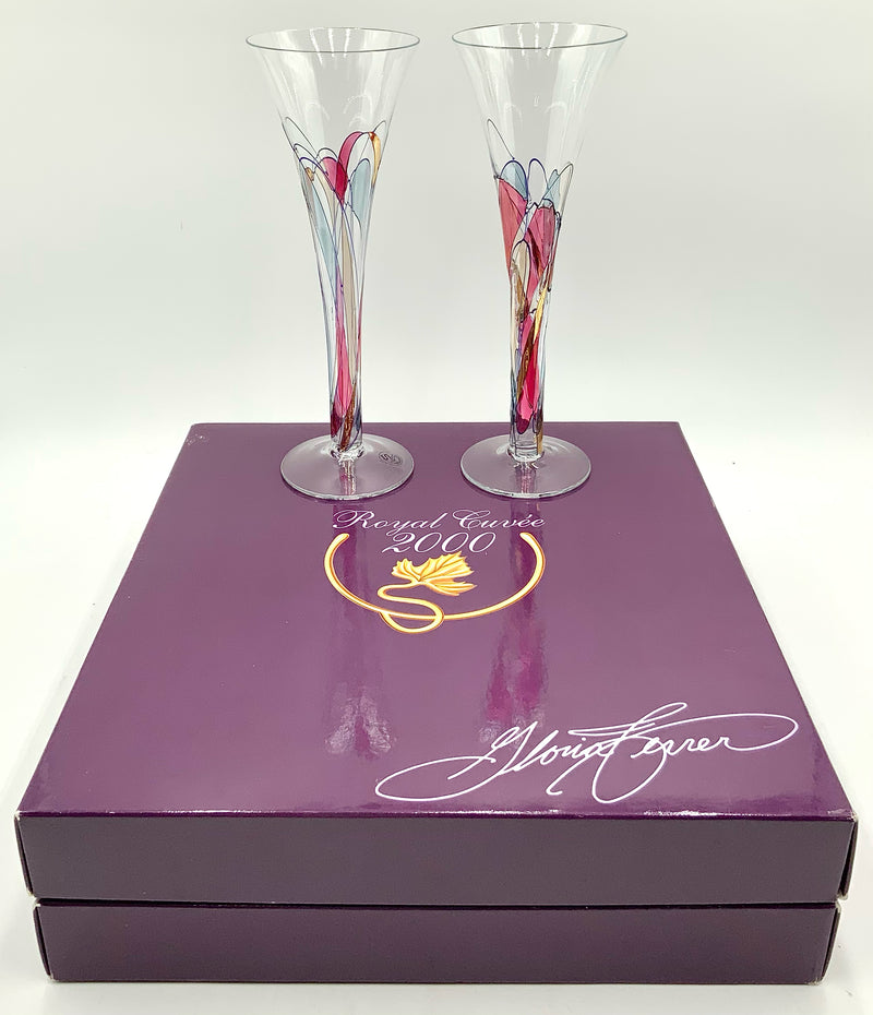 Pair of Gloria Ferrer Champagne Flutes