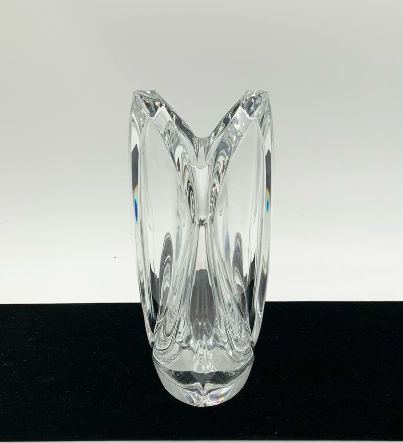 Baccarat Crystal Rigot Vase