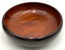 Vintage Mahogany Bowl
