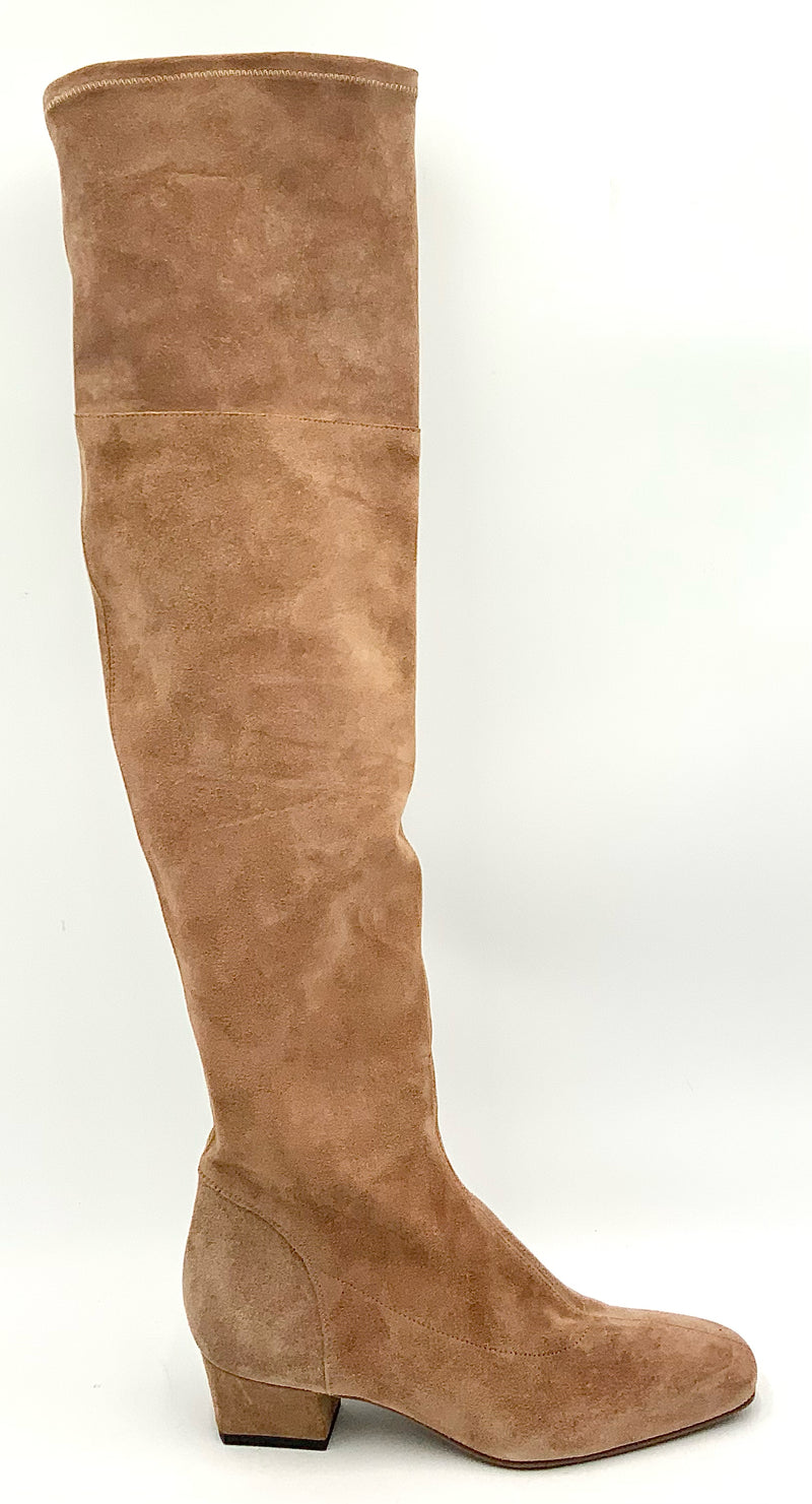 AQUATALIA Whiskey Suede Sancia Luxe Over the Knee Boots 8M