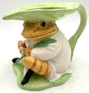 Beatrix Potter Ceramic Frog Pitcher