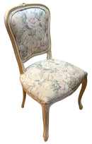 French Style Carved Wood Chair