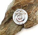 Artisan Sterling, Opal, Sapphire & Moonstone Pendant/Brooch