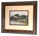 Jane Gibout Original Pastel in Gold Frame