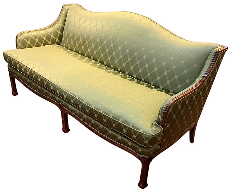 Carved Frame Chippendale Sofa