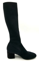 EILEEN FISHER Most Tall Suede? Stretch Knit Block Heel Boot 8