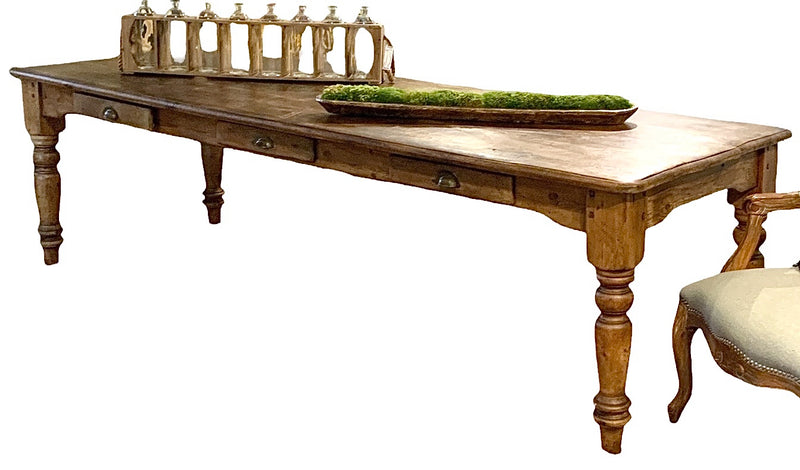 Vintage 8ft Farmhouse Table