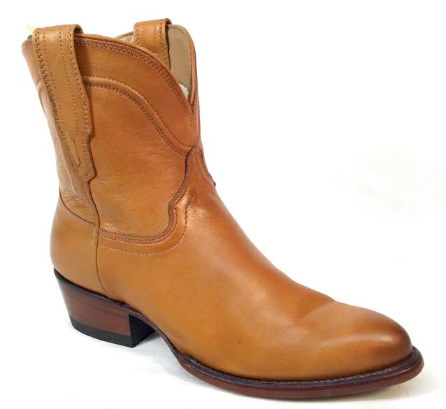 TECOVAS Desert Calf Leather The Penny Western Boots 7.5