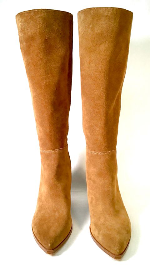 MARC FISHER LTD Tan Suede Challi Tall Boots 9.5