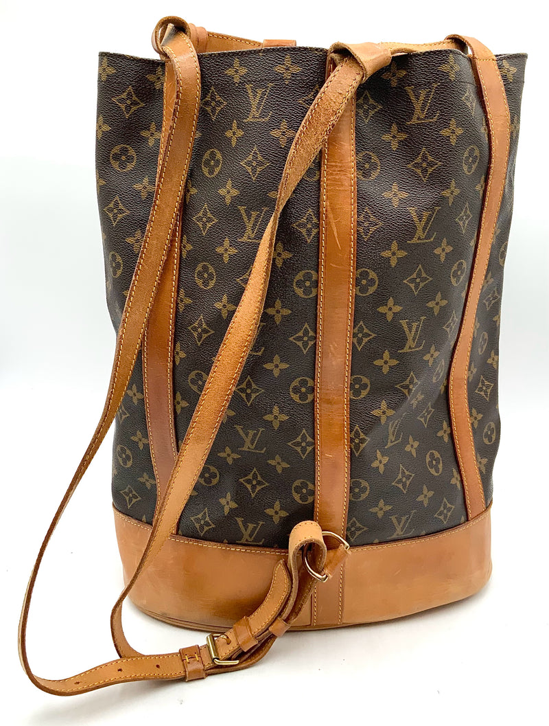 LOUIS VUITTON Vintage Monogram Randonee GM Backpack