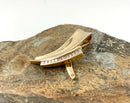 14kt Gold & Diamond Slide Pendant