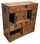 Vintage Japanese Edo Document Chest