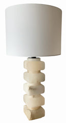 Stack Alabaster Lamp
