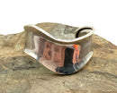 Sterling Wavy Cuff Bracelet