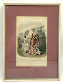 Set/4 Vintage French Fashion Prints
