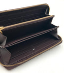 LOUIS VUITTON  Amarante Vernis Monogram Zippy Wallet AS IS