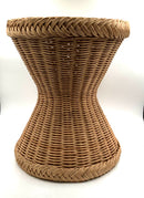 Round Wicker Drink Table