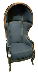 Uttermost Naidra Black Canopy Chair