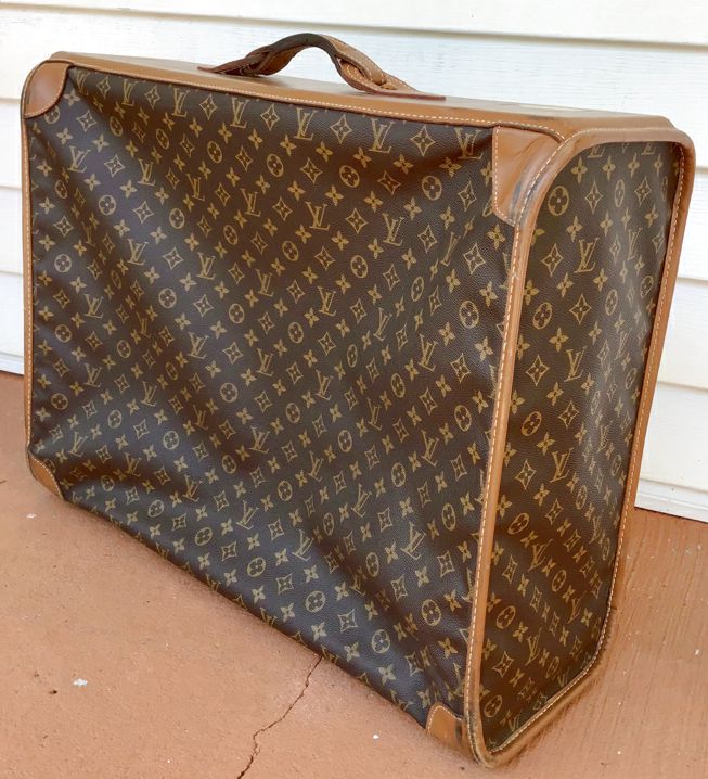 LOUIS VUITTON Vintage The French Company Monogram Pullman Suitcase