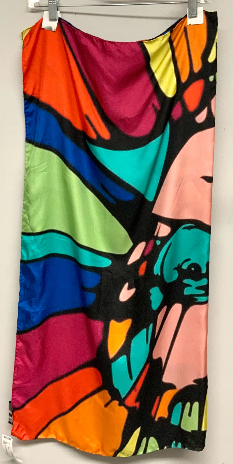 E Multi Color Elton John Silk Scarf