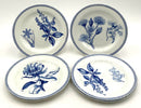 Set/6 Antique Wedgwood Pearlware Botanical Plates