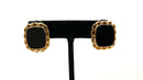 10kt Gold & Onyx Earrings