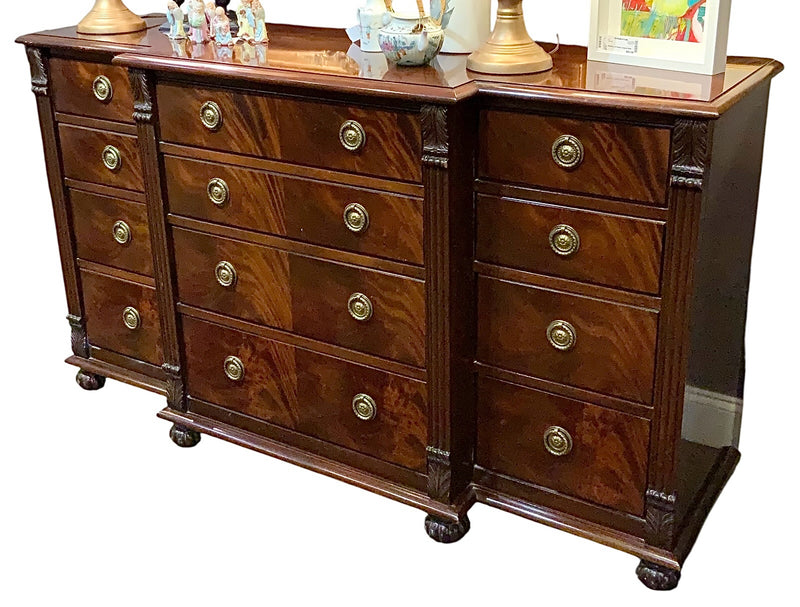Hickory Chair Mahogany Low Chest of Drawers