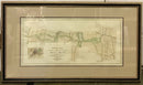 Vintage Framed Map of Druid Hills