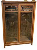 Vintage Mission Style Oak Bookcase