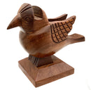 Carved Wood Phone/Eyeglass Holder