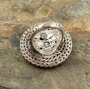 JOHN HARDY Sterling Hammered Disc Ring