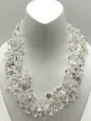 Artisan Sterling & Rock Crystal 2-Strand Beaded Necklace