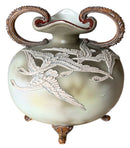 Antique Nippon Flying Swan Vase