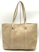 FRYE Oatmeal Distressed Lea "Melissa" Tote