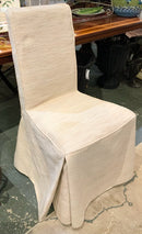 Pair of Land's End Italian Upholstered Dining Chairs