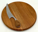 Dansk Teak Cheese Board With Knife