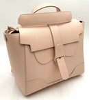 SENREVE Pale Pink Leather Maestra Convertible Backpack Satchel