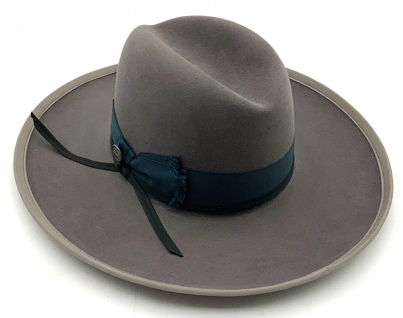 STETSON Caribou West Bound Royal Deluze Hat Sz 7