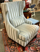 Bernhardt Pascal Chair with Flamestitch Upholstery