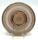 Antique Sterling Silver Reticulated Plate