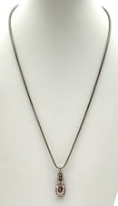 Sterling Necklace w/950 Silver Rapa Nui/Easter Island Moai Pendant