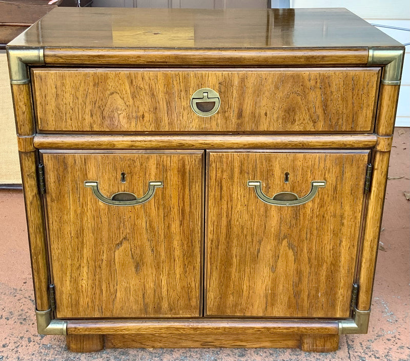 Pair of Vintage Drexel Campaign Chests