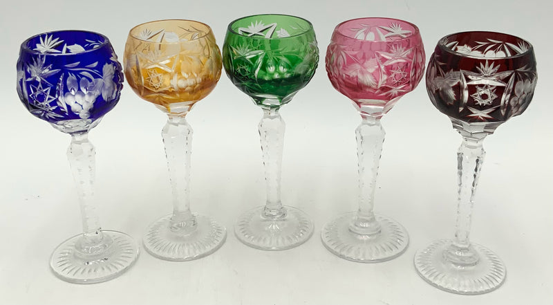Set/9 Nachtmann Traube Crystal Cordials