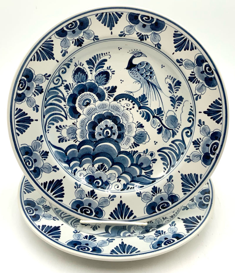 Pair of Delft Handpainted Plates
