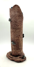 Signed Tree Trunk Pottery Vase