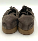 SANTONI Taupe Sue DBS Oly Low-Top Sneakers 10.5