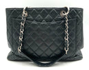CHANEL Black Caviar Quilted Leather Grand