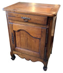 Pair of Bookmatched Country French Cabinets
