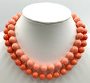 Sterling & Glass 2-Strand Beaded Necklace